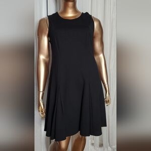 a new day Black Sleeveless A-Line Mini Dress
